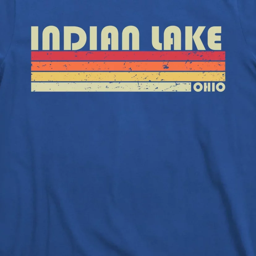 Indian Lake Ohio Funny Fishing Camping Summer Gift Great Gift T-Shirt