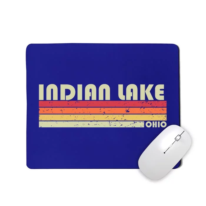 Indian Lake Ohio Funny Fishing Camping Summer Gift Great Gift Mousepad