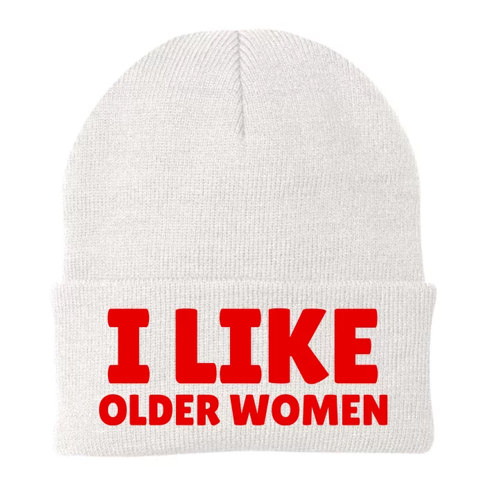 I Like Older Women Funny Saying Knit Cap Winter Beanie