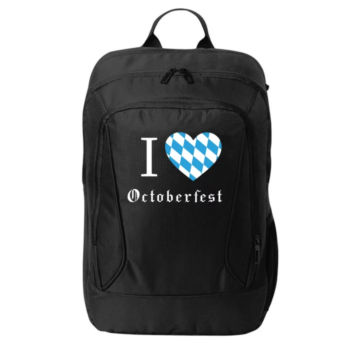 I Love Octoberfest City Backpack