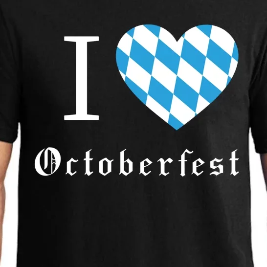 I Love Octoberfest Pajama Set