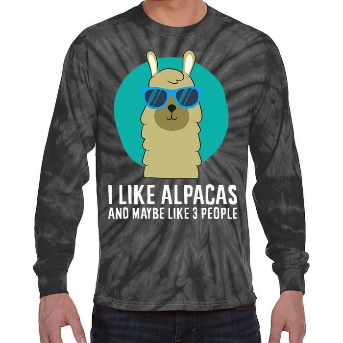 I Like Orcas and Maybe 3 People Orca Killer Whale Retro Tie-Dye Long Sleeve Shirt