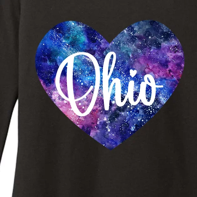 I Love Ohio Usa Gift Womens CVC Long Sleeve Shirt