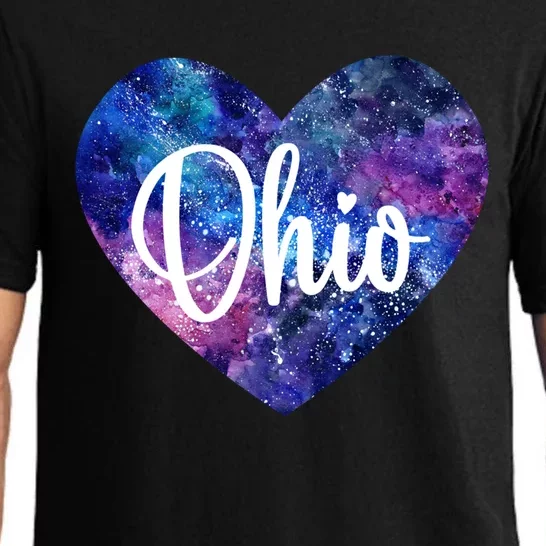 I Love Ohio Usa Gift Pajama Set