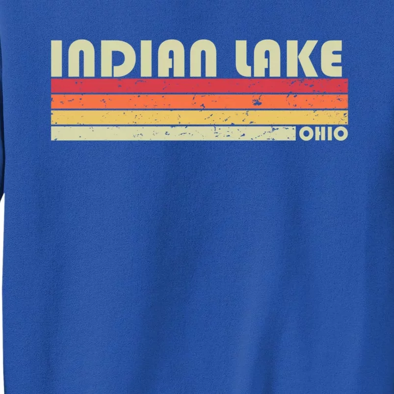 Indian Lake Ohio Funny Fishing Camping Summer Gift Tall Sweatshirt