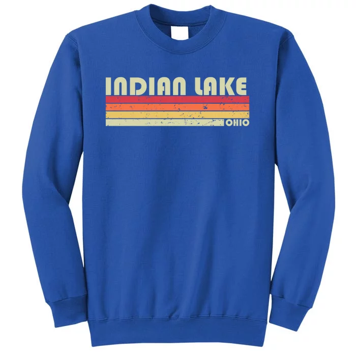 Indian Lake Ohio Funny Fishing Camping Summer Gift Tall Sweatshirt