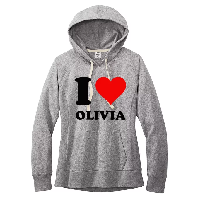 I Love Olivia Women's Fleece Hoodie