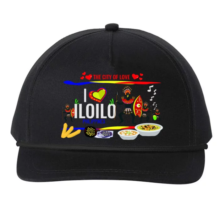 Iloilo Philippines Snapback Five-Panel Rope Hat