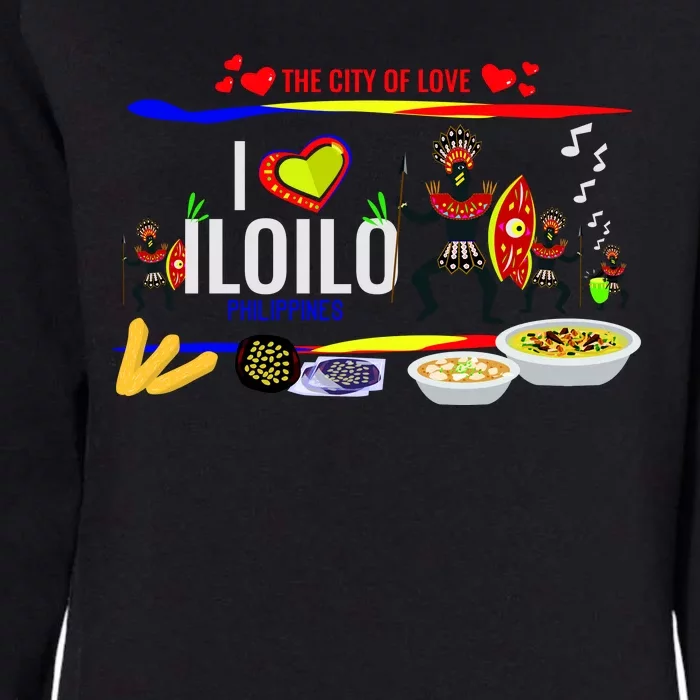 Iloilo Philippines Womens California Wash Sweatshirt