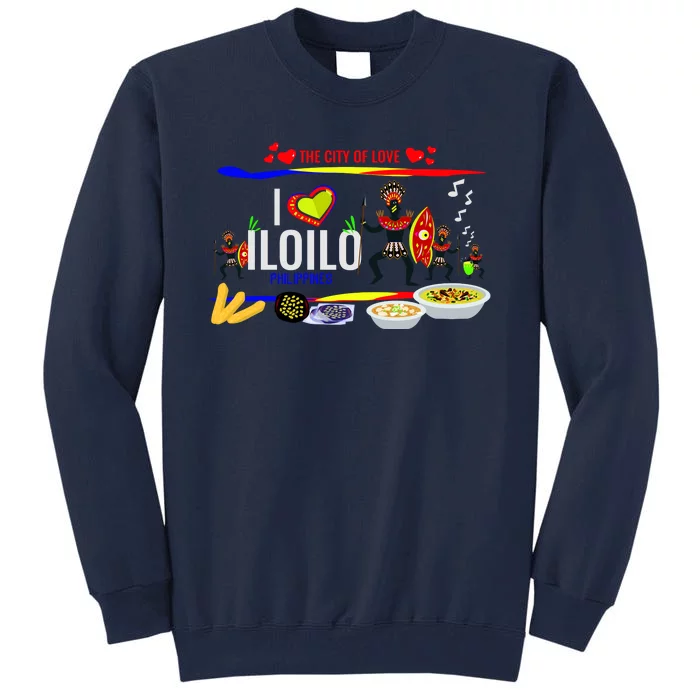 Iloilo Philippines Tall Sweatshirt