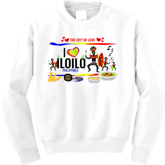 Iloilo Philippines Kids Sweatshirt