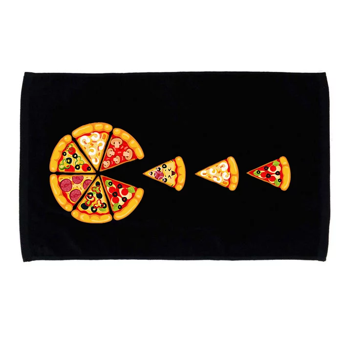 I Love Pizza Pizza Party Pizza Pie Slice Pizza Lover Microfiber Hand Towel