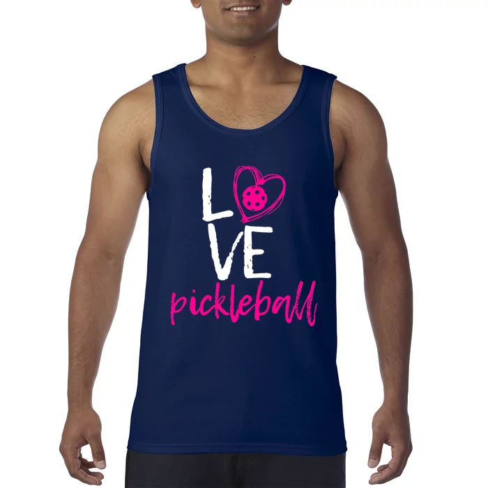 I Love Pickleball Tank Top