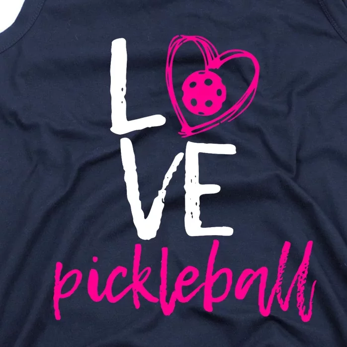 I Love Pickleball Tank Top