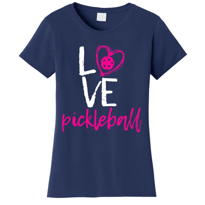 I Love Pickleball Women's T-Shirt