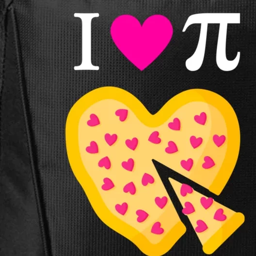 I Love Pi Valentine's Pizza Heart Math Teacher City Backpack