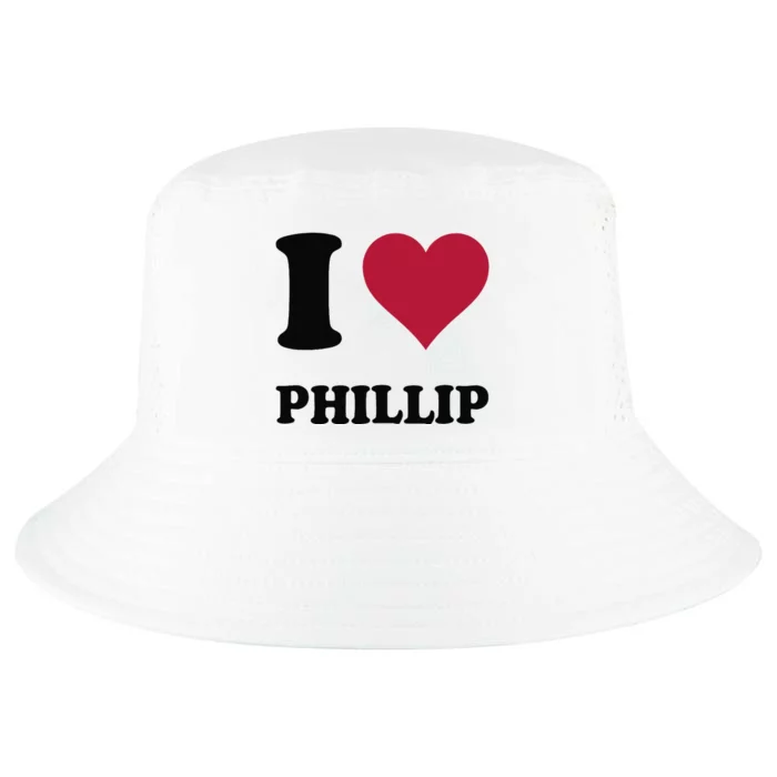 I Love Phillip Cool Comfort Performance Bucket Hat