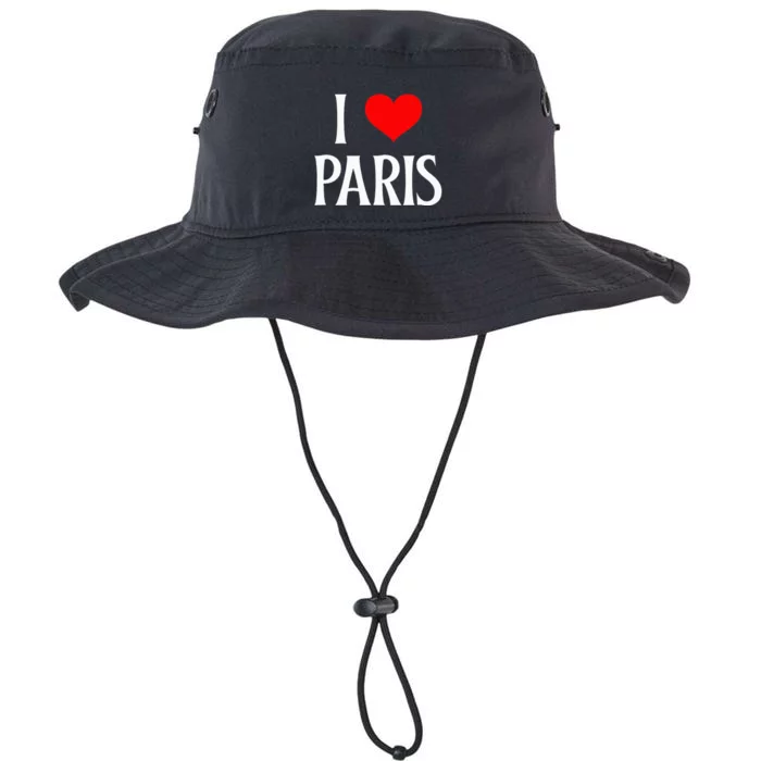 I Love Paris I Heart Paris France Family Travel Souvenir Legacy Cool Fit Booney Bucket Hat