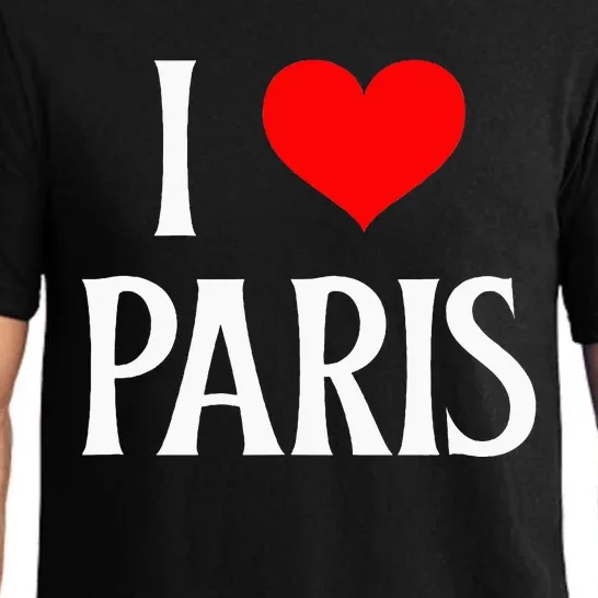 I Love Paris I Heart Paris France Family Travel Souvenir Pajama Set