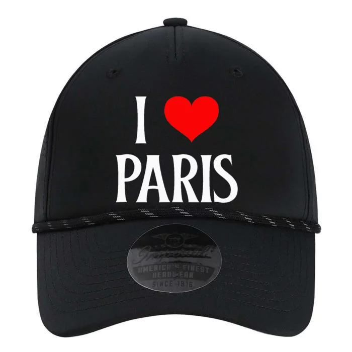 I Love Paris I Heart Paris France Family Travel Souvenir Performance The Dyno Cap