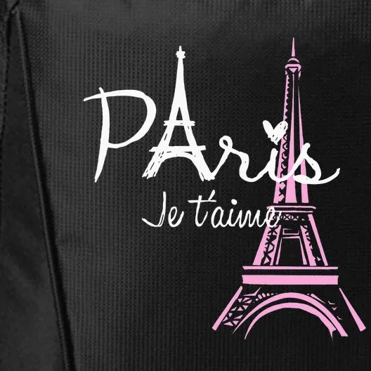 I Love Paris Eiffel Tower France French Souvenir City Backpack