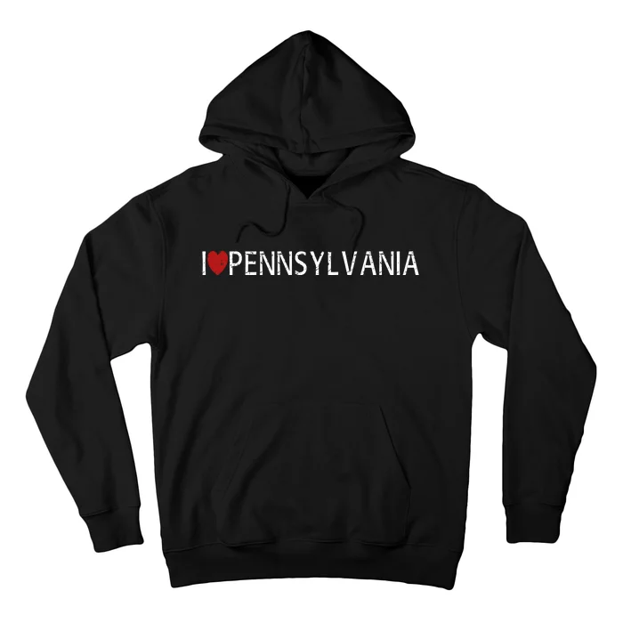 I Love Pennsylvania Hoodie