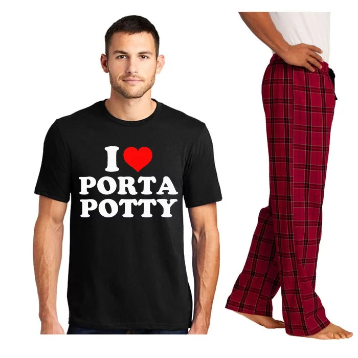 I Love Porta Potty Pajama Set