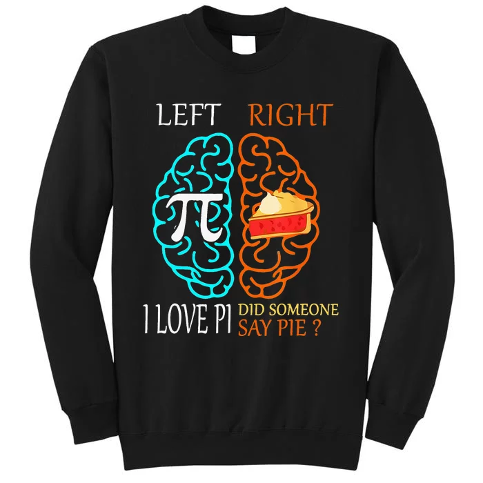 I Love Pi Did Someone Say Pie Math Teacher Sweatshirt