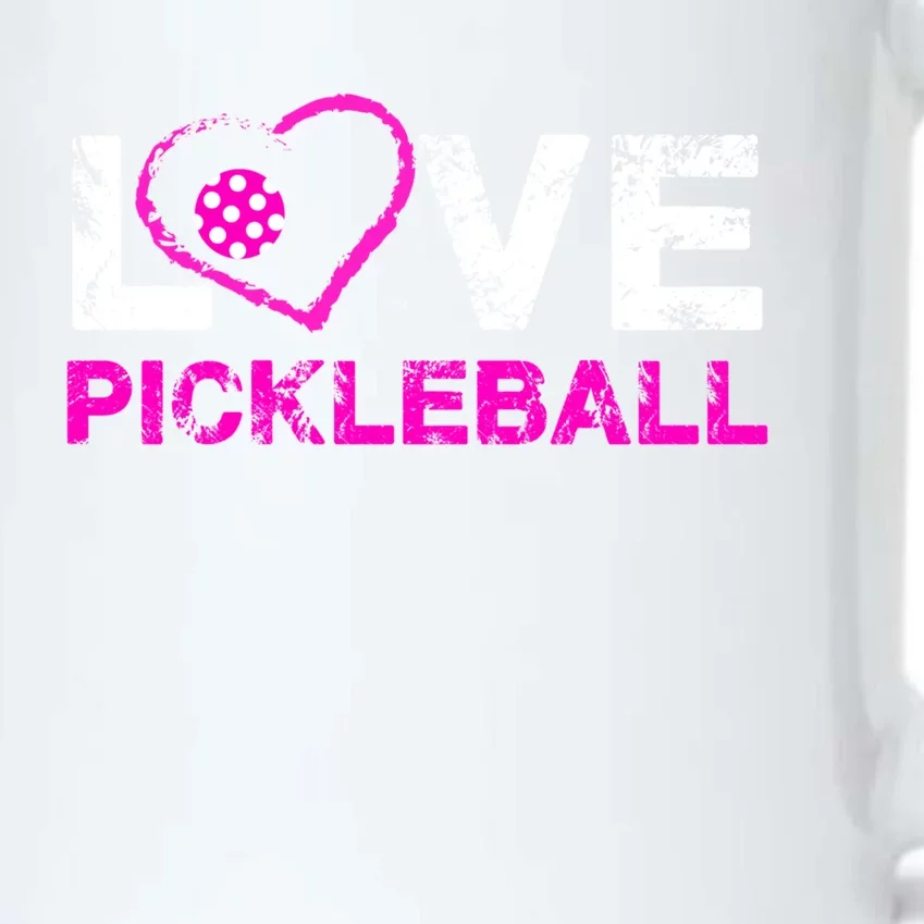 I Love Pickleball Great Gift 'S Pickleball Gift Black Color Changing Mug