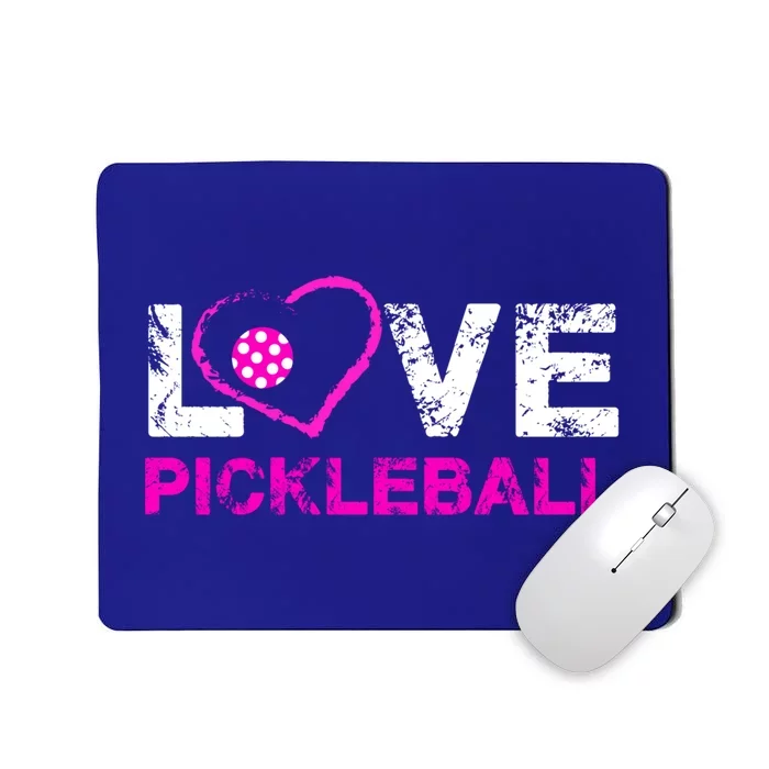 I Love Pickleball Great Gift 'S Pickleball Gift Mousepad