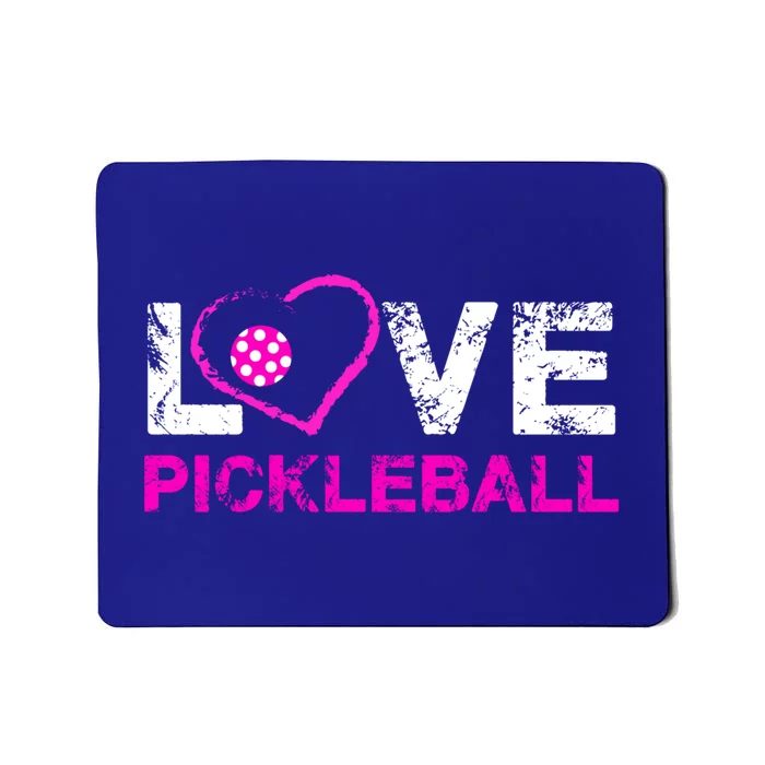 I Love Pickleball Great Gift 'S Pickleball Gift Mousepad