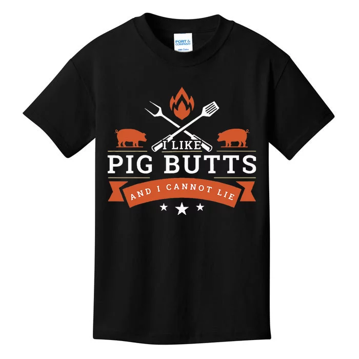 I Like Pig Butts And I Can Not Lie Kids T-Shirt