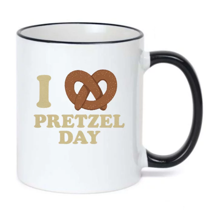 I Love Pretzel Daygift Funny Office Weargift Funny Funny Gift Cute Gift Black Color Changing Mug