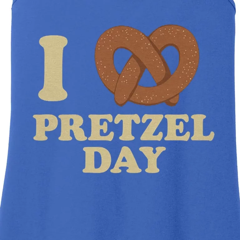 I Love Pretzel Daygift Funny Office Weargift Funny Funny Gift Cute Gift Ladies Essential Tank