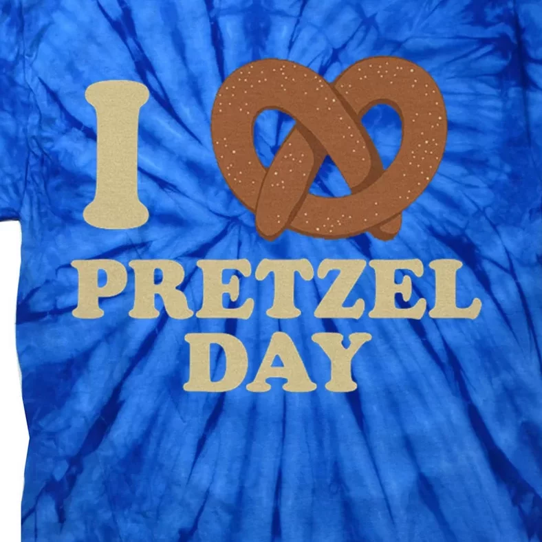 I Love Pretzel Daygift Funny Office Weargift Funny Funny Gift Cute Gift Tie-Dye T-Shirt