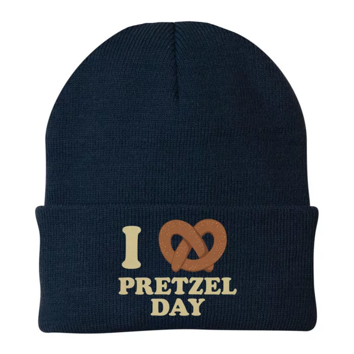 I Love Pretzel Daygift Funny Office Weargift Funny Funny Gift Cute Gift Knit Cap Winter Beanie