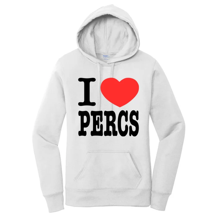 I Love Percs Women's Pullover Hoodie