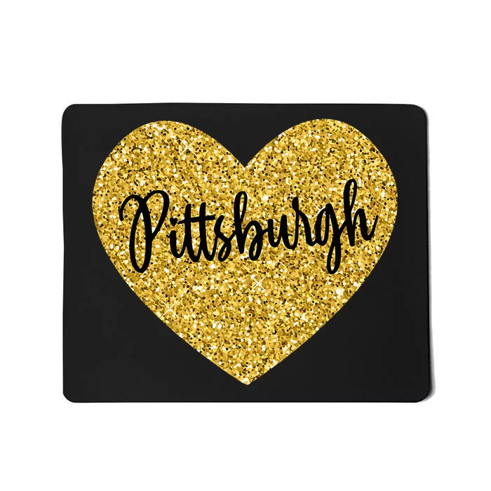 I Love Pittsburgh Pennsylvania USA Mousepad