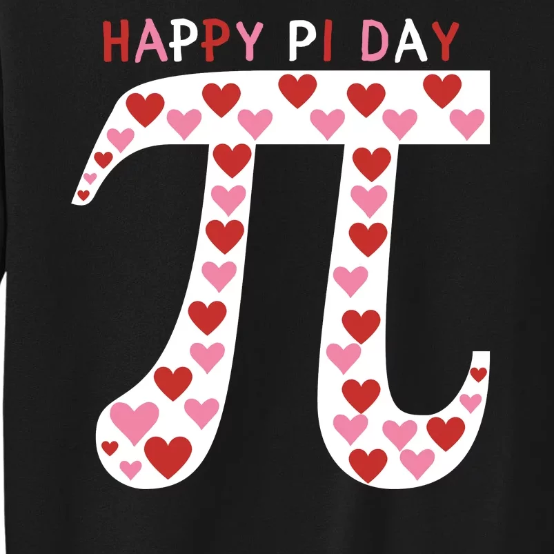 I Love Pi Day Funny Mathematics Funny Pi Day Teacher Costume Tall Sweatshirt