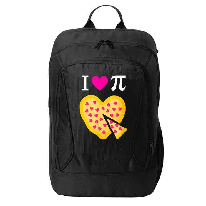 I Love Pi Valentine's Pizza Heart Math Teacher City Backpack