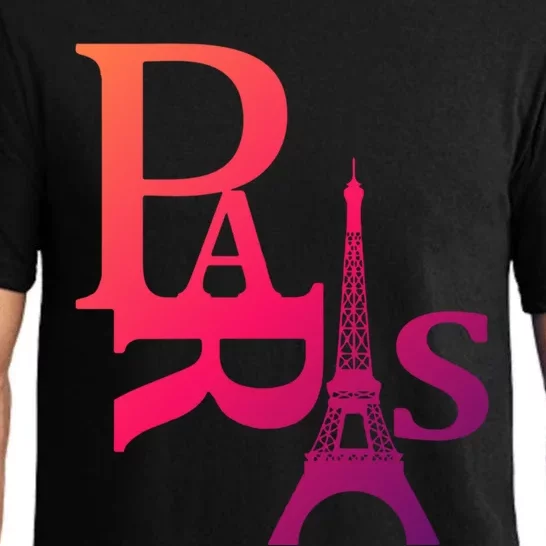 I Love Paris Eiffel Tower France Meaningful Gift Pajama Set