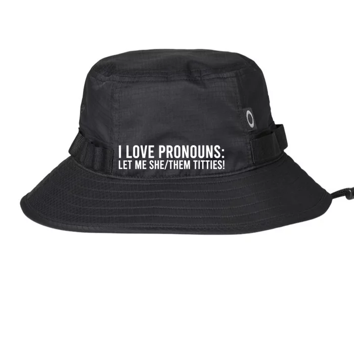 I Love Pronouns Let Me She Them Titties! Oakley Bucket Hat | TeeShirtPalace