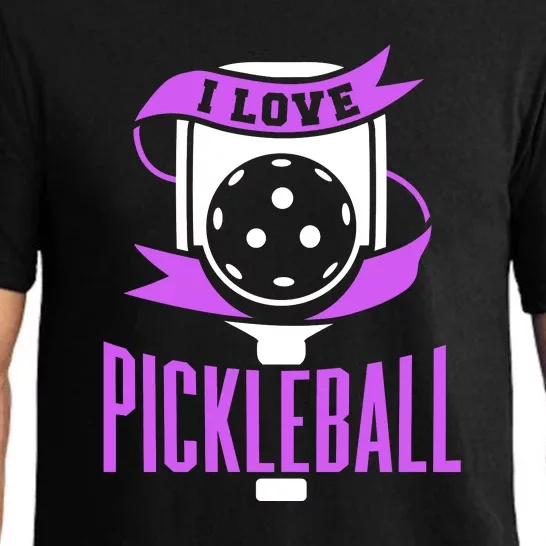 I Love Pickleball Pajama Set