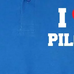 I Love Pilots Cute Gift Softstyle Adult Sport Polo