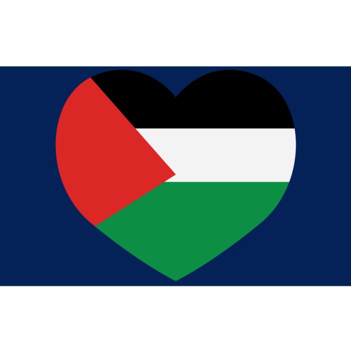 I Love Palestine Freedom Bumper Sticker