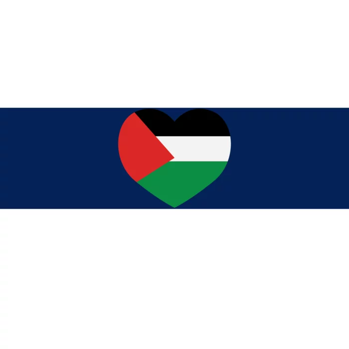 I Love Palestine Freedom Bumper Sticker