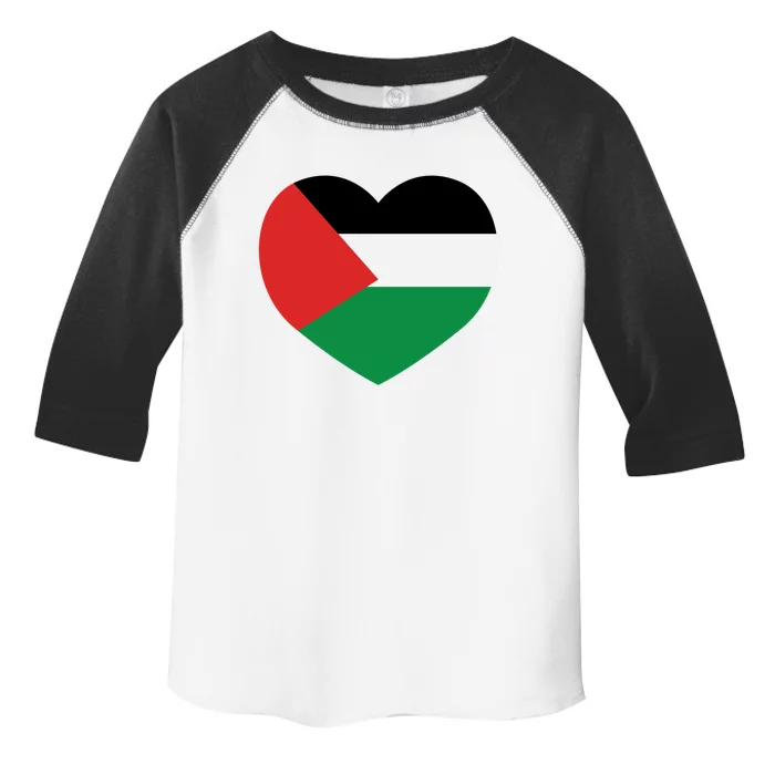 I Love Palestine Freedom Toddler Fine Jersey T-Shirt