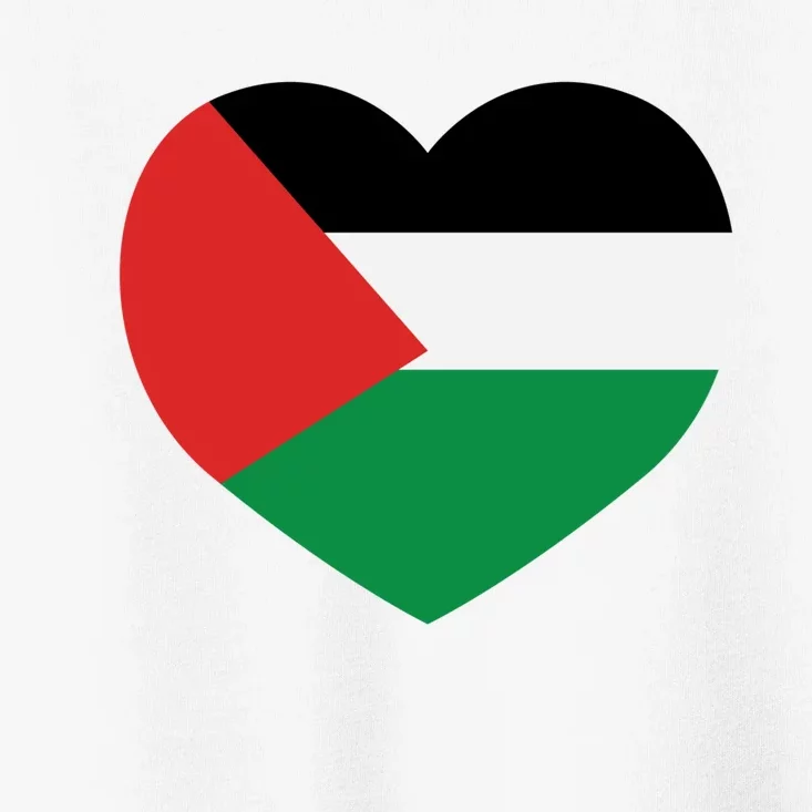 I Love Palestine Freedom Toddler T-Shirt