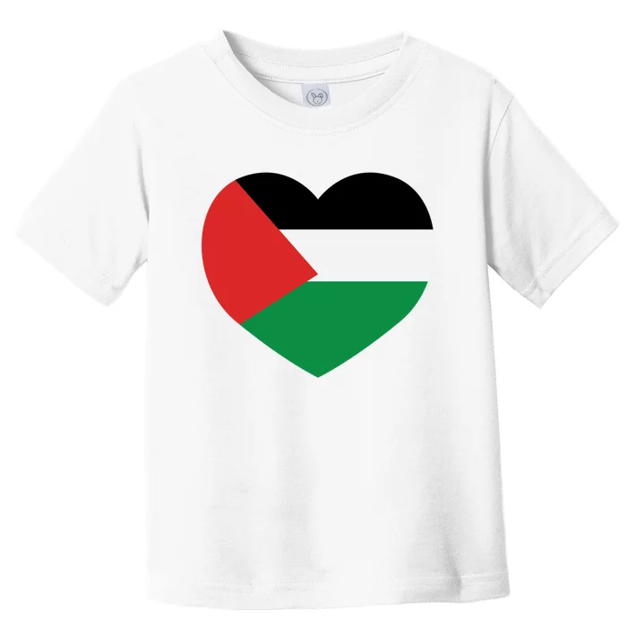 I Love Palestine Freedom Toddler T-Shirt