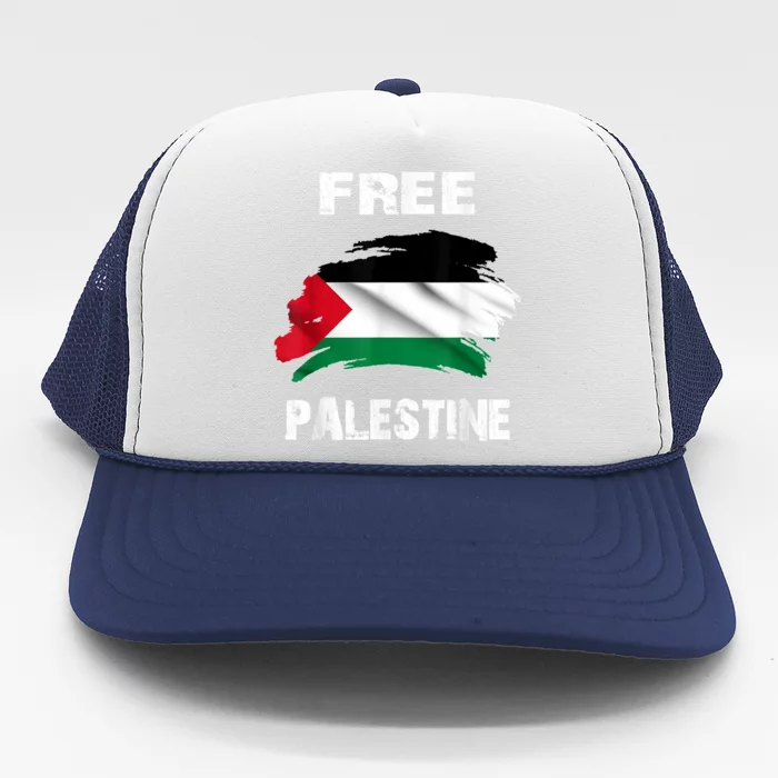 I Love Palestine Freedom Trucker Hat